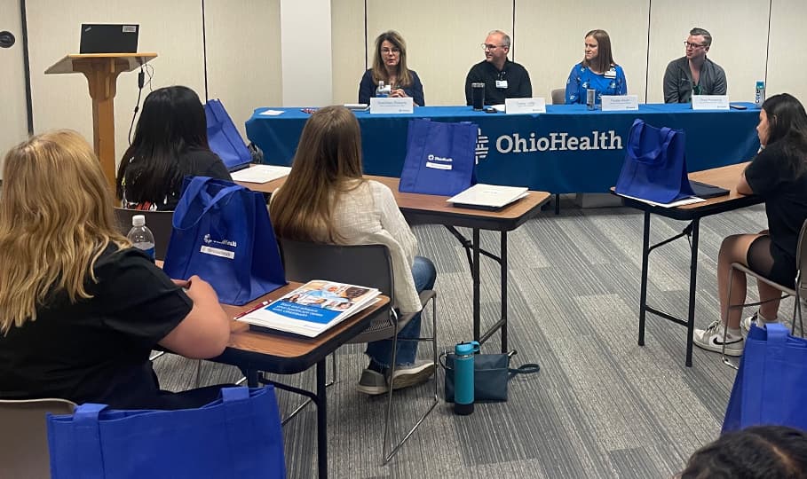 Health Science Careers Camp participants